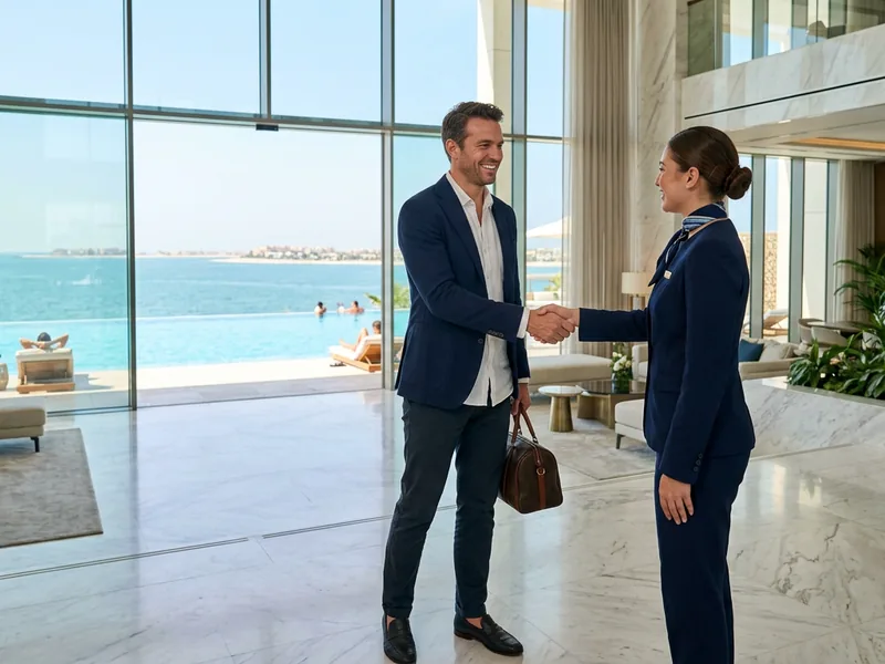Al Marjan Island property branded and managed beachfront residences Ras Al Khaimah