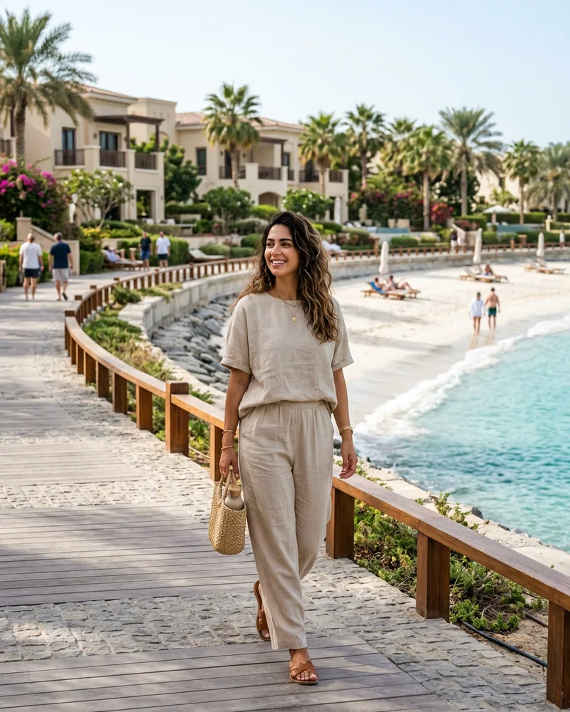 Al Marjan Island property resort-style lifestyle beachfront community Ras Al Khaimah